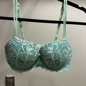 Victoria's Secret Mint Lace Bra